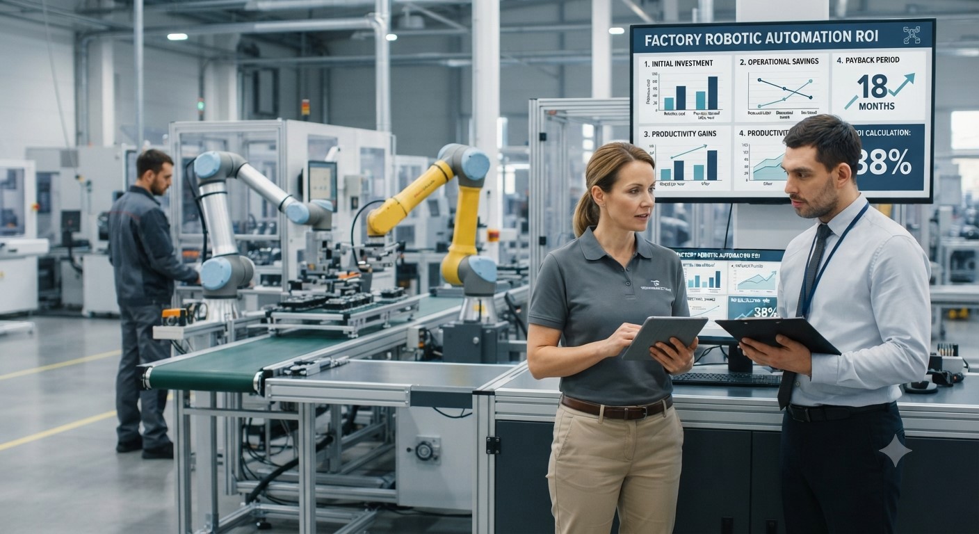 What Is the ROI of Factory Robotic Automation?