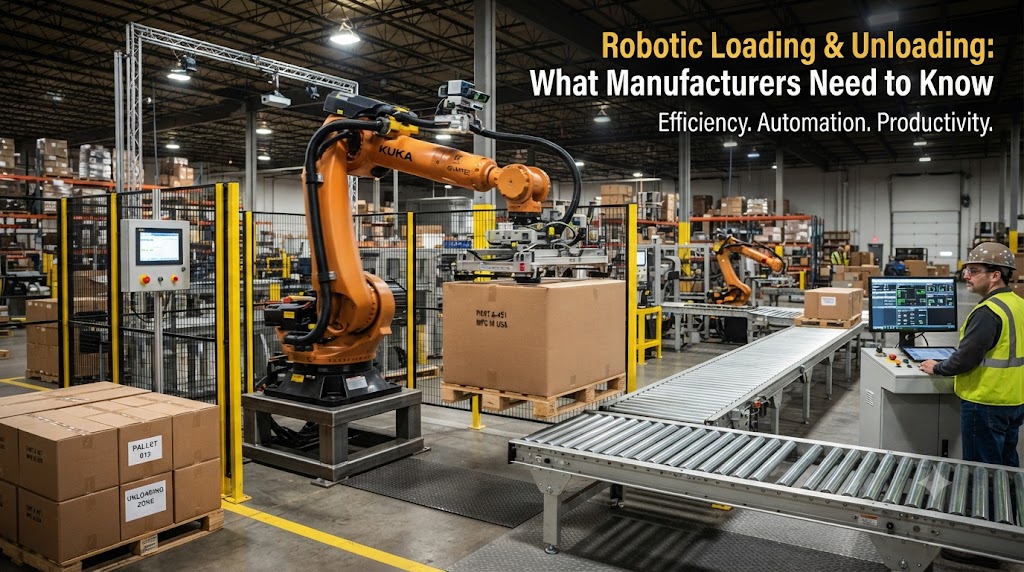 Robotic Loading & Unloading: What Manufacturers Need to Know